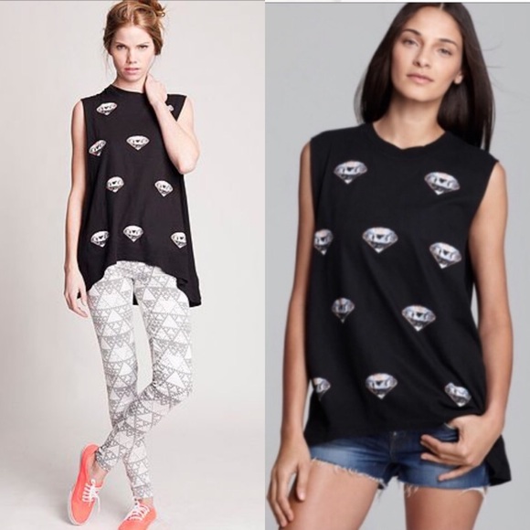 Wildfox Tops - Wildfox diamond tee